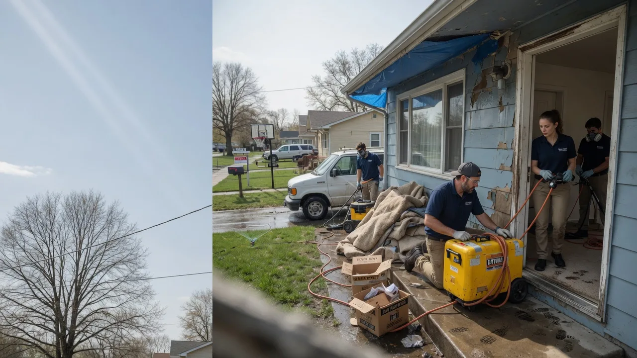 Basement Flood Cleanup in Proctor, OK near me
